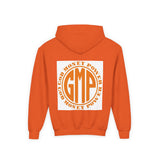 Youth Hoodie — "GMP" God Money Power Orange Logo Sweatshirt