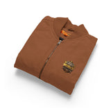 Embroidered Duck Cloth Work Vest — Durable Washed Canvas Utility Vest