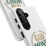 Phone Case — "God Money Power" Inspirational Religious Design