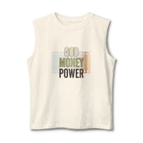 God Money Power Muscle Tank — Faith & Hustle Graphic Tank Top
