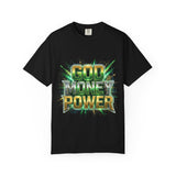 God Money Power T-Shirt — Bold Faith & Wealth Graphic Tee