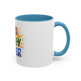 God Money Power Accent Coffee Mug — Inspirational Faith & Prosperity Gift (11/15oz)