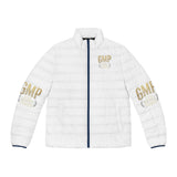 Puffer Jacket — GMP (God Money Power) Gold Logo Insulated Coat