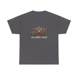 GMP "God Manly Power" Graphic Tee — Bold Logo Cotton Shirt