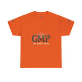 GMP "God Manly Power" Graphic Tee — Bold Logo Cotton Shirt