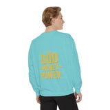 GMP "God Money Power" Sweatshirt — Gold Foil Graphic Crewneck