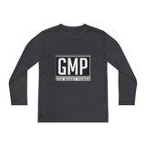 Youth Long Sleeve Tee — GMP "God Money Power" Graphic