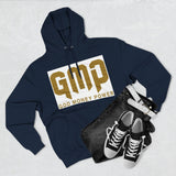 GMP Hoodie — "God Money Power" Bold Gold Graphic Fleece Pullover