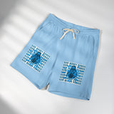 God Money Power Graphic Sweat Shorts — Garment-Dyed Lightweight Fleece