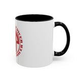 GMP 'God Money Power' Accent Coffee Mug — Red Logo 11/15oz