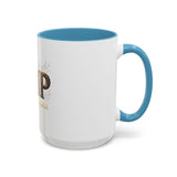 GMP 'God Money Power' Accent Coffee Mug — 11/15 oz Inspirational Ceramic