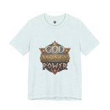 God Money Power Graphic Tee