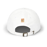 Dad Cap — GMP GOD MONEY POWER Embroidered White Baseball Hat