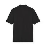 Embroidered Sunflower Polo Shirt