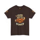 God Money Power- Pumpkin Halloween T-Shirt