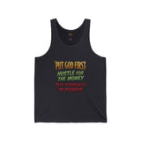 Put God First Hustle Tank — Inspirational Faith & Motivation Tank Top