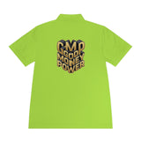 Men's Polo — Gold 3D 'GMP God Money Power' Chest & Back Logo