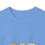 God Money Power Long Sleeve Tee — Inspirational Faith & Wealth Graphic Shirt