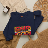 GMP God Money Power Graphic Crewneck Sweatshirt