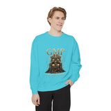 Sweatshirt — GMP "God Money Power" Statue Graphic Crewneck
