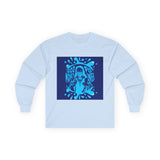 Long Sleeve Tee — 'God Money Power' Graphic Shirt