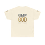 GMP GOD Money Power T-Shirt — Bold Gold Logo Tee