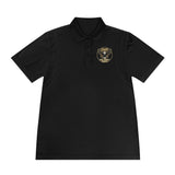 Eagle Logo Polo Shirt — "God Money Power (GMP)" Chest & Back Athletic Polo