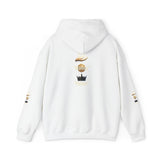 Gold Crown One Hoodie — Minimalist Royal Emblem Hooded Sweatshirt