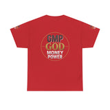 GMP GOD Money Power Tee — Bold Faith & Prosperity Graphic T-Shirt