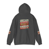 Hoodie — "Put GOD First, Hustle For The MONEY, Put Yourself In POWER" Inspirational Graphic Hoodie