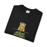 God Money Power T-Shirt — Angel, Stacks of Cash Graphic Tee
