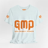 GMP "God Money Power" Graphic Tee — Bold Faith & Hustle Shirt