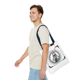 Tote Bag — "God Money Power" Retro Saint Graphic Tote