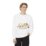 GMP "God Money Power" Sweatshirt — Gold Foil Graphic Crewneck