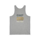 GMP GOD Money Power Tank Top — Motivational Gold Graphic Tank