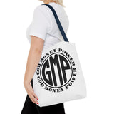 Tote Bag — GMP (God Money Power) Monogram Canvas Tote