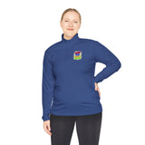 Quarter-Zip Pullover — "GMP God Money Power" Colorful Graphic