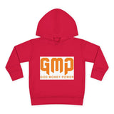 Toddler Hoodie — GMP (God Money Power) Bold Orange Logo