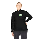 GMP 'God Money Power' Quarter-Zip Pullover
