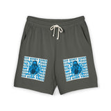 God Money Power Graphic Sweat Shorts — Garment-Dyed Lightweight Fleece