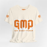 GMP "God Money Power" Graphic Tee — Bold Faith & Hustle Shirt
