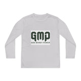Youth Long Sleeve Tee — GMP "God Money Power" Logo