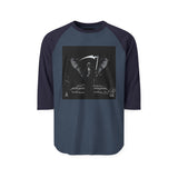 Raglan Shirt — Angel Of Death- Dark Angel Graphic 3/4 Sleeve Baseball Tee