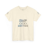 GMP GOD Money Power Tee — Metallic Logo Graphic T-Shirt