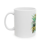 God Money Power Ceramic Mug (11oz & 15oz) — Bold Faith & Prosperity Coffee Cup