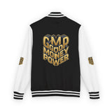 Letterman Jacket — "GMP Good Money Power" Retro Varsity Jacket