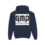 GMP 'God Money Power' Youth Hoodie — Bold Graphic Religious Streetwear