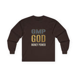 GMP GOD Money Power Long Sleeve Tee