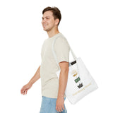 God • Money • Power Tote Bag — Faith-Inspired Money Crown Design