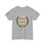 God Money Power Tee — Inspirational Faith & Success Graphic T-Shirt